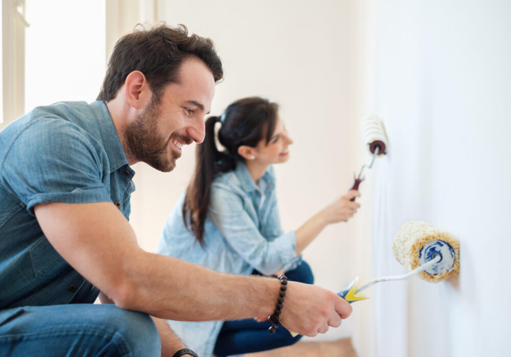 Young couple renovating Geelong home